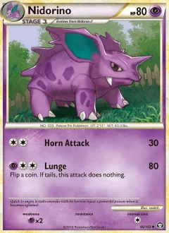 Nidorino, Triumphant 46/102