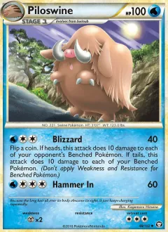 Piloswine, Triumphant 48/102