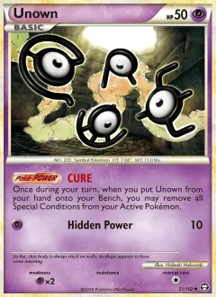 Unown, Triumphant 51/102