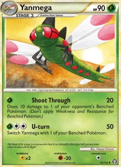 Yanmega, Triumphant 54/102