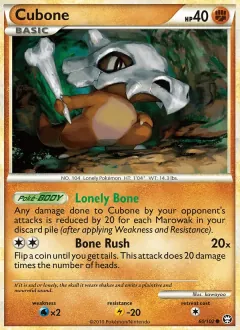 Cubone, Triumphant 60/102