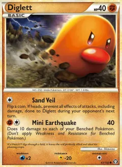Diglett, Triumphant 61/102