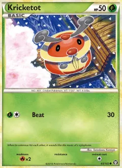Kricketot, Triumphant 65/102