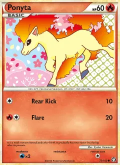 Ponyta, Triumphant 72/102