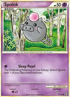 Spoink, Triumphant 77/102