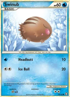 Swinub, Triumphant 79/102