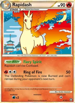 Rapidash, Triumphant 8/102