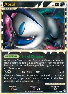 Absol, Triumphant 91/102