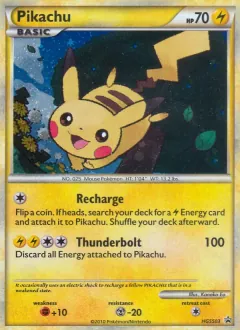 Pikachu, HGSS Black Star Promos HGSS03/25