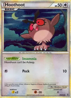 Hoothoot, HGSS Black Star Promos HGSS05/25