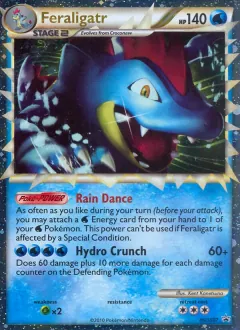 Feraligatr, HGSS Black Star Promos HGSS07/25
