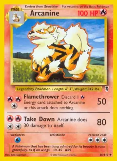 Arcanine, Legendary Collection 36/110