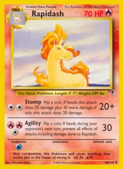 Rapidash, Legendary Collection 60/110