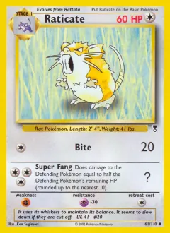 Raticate, Legendary Collection 61/110