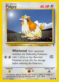 Pidgey, Legendary Collection 85/110