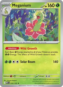 Meganium, Mega Evolution 010/132