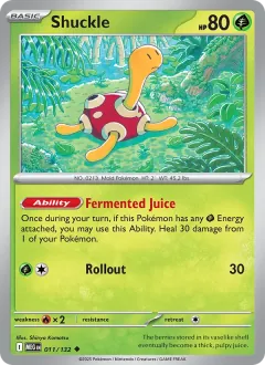 Shuckle, Mega Evolution 011/132