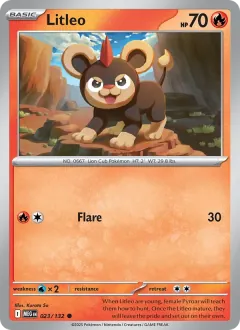 Litleo, Mega Evolution 023/132