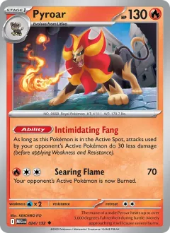 Pyroar, Mega Evolution 024/132