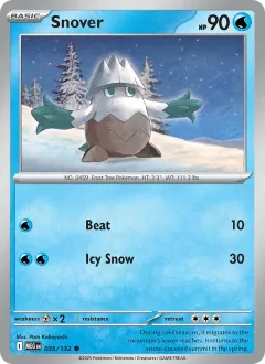 Snover, Mega Evolution 035/132