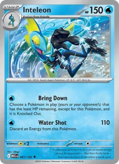 Inteleon, Mega Evolution 041/132