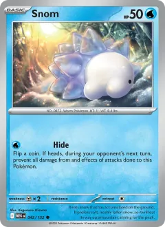 Snom, Mega Evolution 042/132
