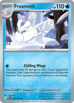 Frosmoth, Mega Evolution 043/132