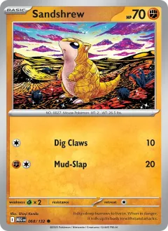 Sandshrew, Mega Evolution 068/132