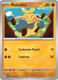 Makuhita, Mega Evolution 072/132
