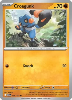 Croagunk, Mega Evolution 078/132