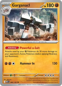 Garganacl, Mega Evolution 084/132