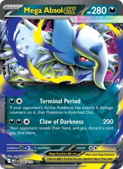 Mega Absol ex, Mega Evolution 086/132