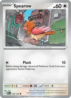 Spearow, Mega Evolution 102/132
