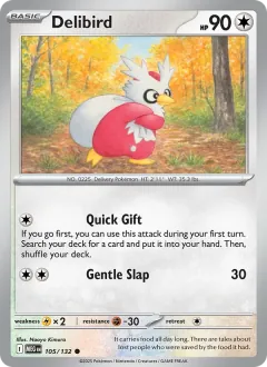 Delibird, Mega Evolution 105/132