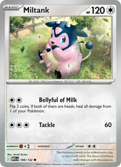 Miltank, Mega Evolution 106/132