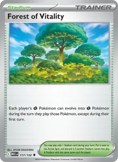 Forest of Vitality, Mega Evolution 117/132