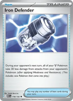 Iron Defender, Mega Evolution 118/132