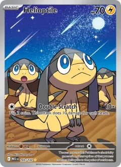 Helioptile, Mega Evolution 143/132