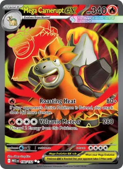 Mega Camerupt ex, Mega Evolution 156/132