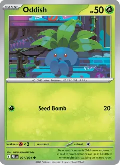 Oddish, Phantasmal Flames 001/94