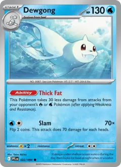 Dewgong, Phantasmal Flames 022/94