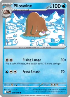 Piloswine, Phantasmal Flames 024/94