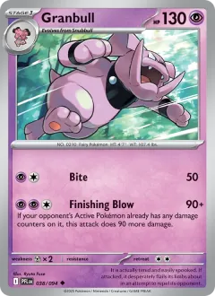 Granbull, Phantasmal Flames 038/94