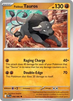 Paldean Tauros, Phantasmal Flames 048/94
