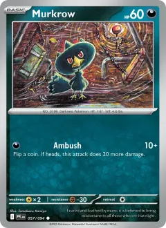 Murkrow, Phantasmal Flames 057/94