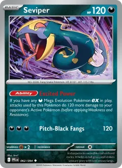 Seviper, Phantasmal Flames 062/94