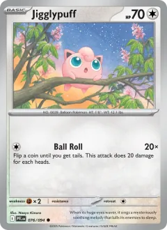 Jigglypuff, Phantasmal Flames 076/94