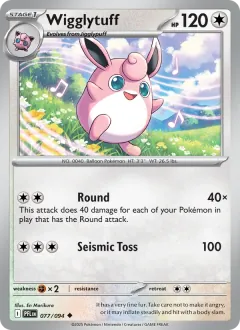 Wigglytuff, Phantasmal Flames 077/94