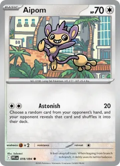 Aipom, Phantasmal Flames 078/94
