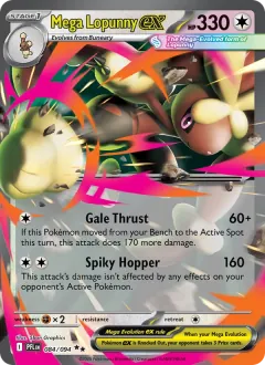 Mega Lopunny ex, Phantasmal Flames 084/94